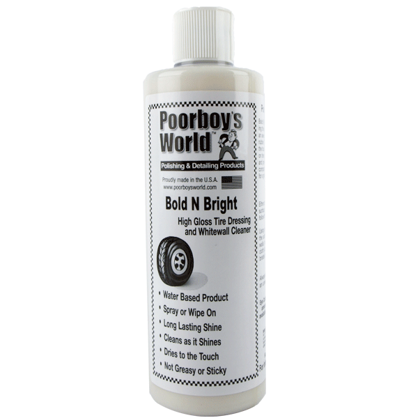 Poorboy's Bold 'n Bright Tire Dressing
