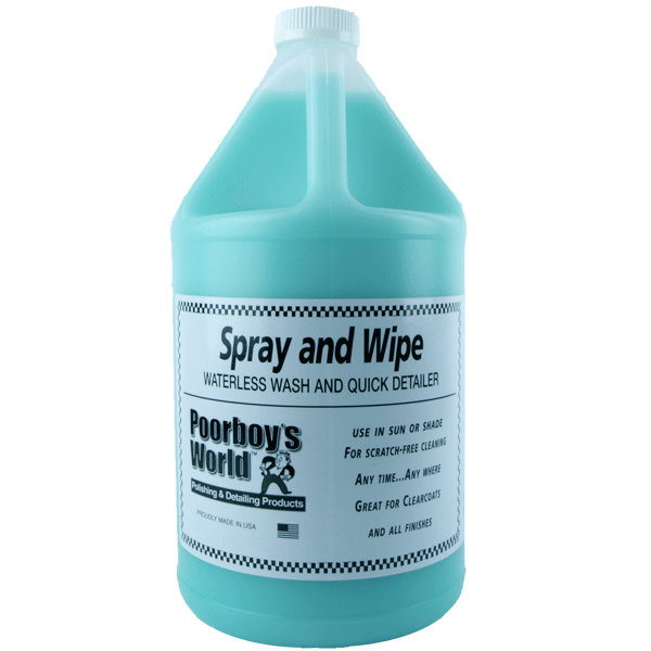 Poorboy's Spray and Wipe - Gallon