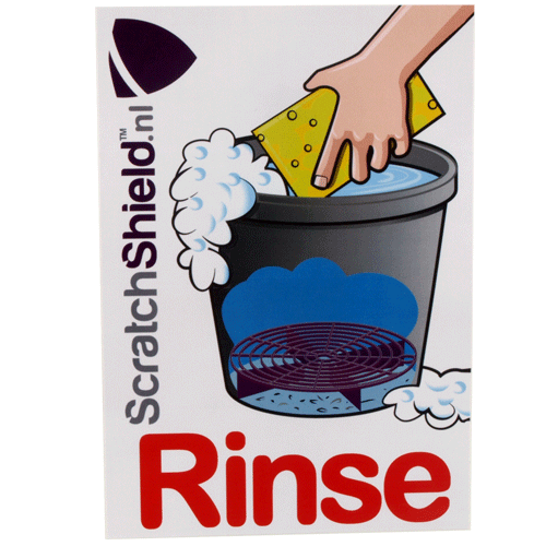 ScratchShield Sticker Rinse
