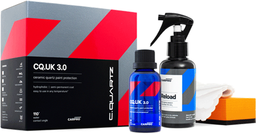 CarPro CQuartz CQUK 3.0 - 30ml kit pack met Reload