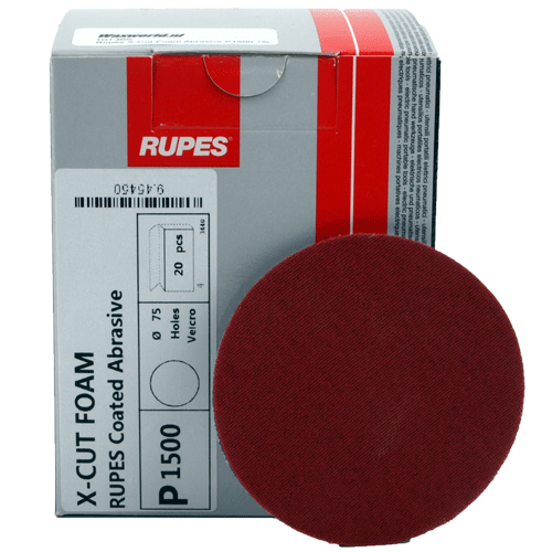 Rupes X-Cut Foam Abrasive P1500 75mm - 20 pack