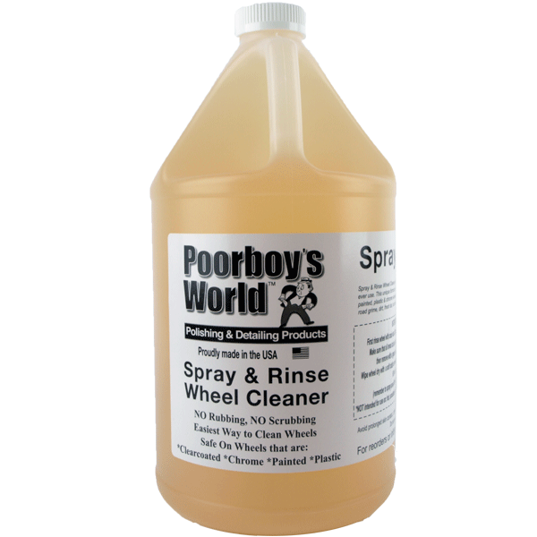 Poorboy's Spray and Rinse Gallon