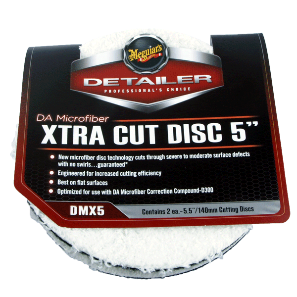 Meguiar's DA Microfibre Xtra Cut Pad 5,5" 2 pack