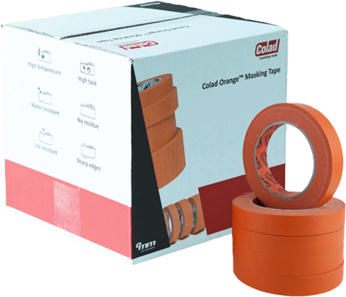 Colad Orange Masking Tape 19mm Doos