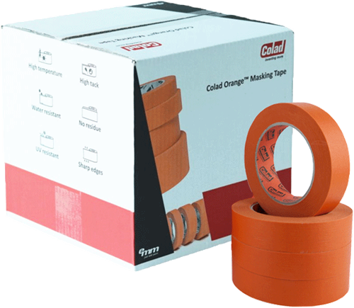 Colad Orange Masking Tape 25mm Doos