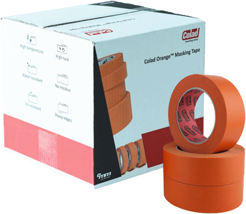 Colad Orange Masking Tape 38mm Doos
