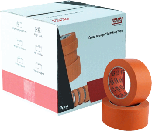 Colad Orange Masking Tape 50mm Doos
