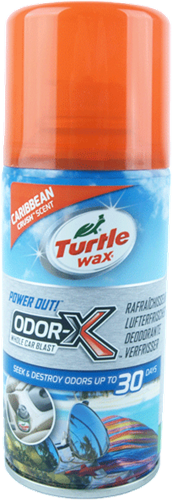 Turtle Wax Power Out Odor-X Whole Car Blast - Carribean