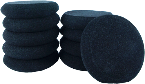 DetailPro Super Soft UFO Black 10 Pack