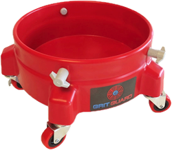 Grit Guard Bucket Dolly Red