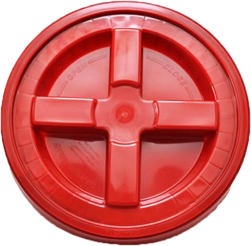 Grit Guard Gamma Seal Lid Red