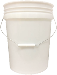 Grit Guard Bucket - White / Semi Tranparant