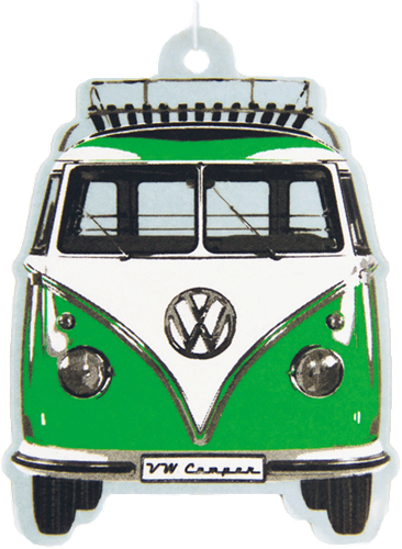 VW T1 Bus Airfreshener Apple / Green