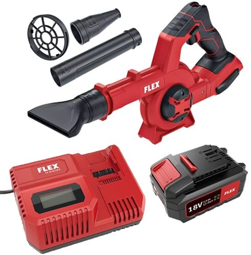 Flex BW 18.0 EC Cordless Blower + Accu en Lader
