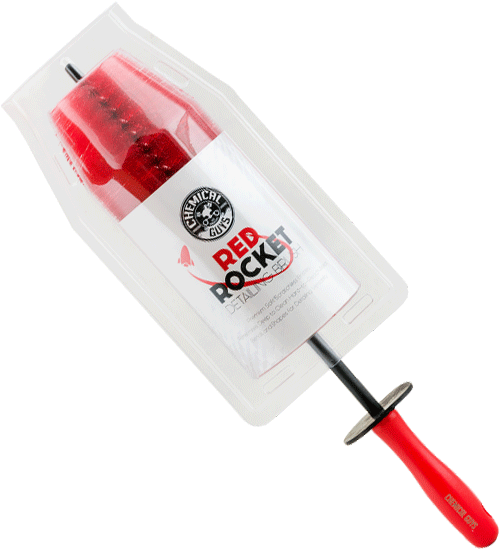 Chemical Guys Red Rocket Wheel Brush