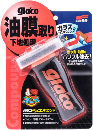 Soft99 Glaco Glass Compound Roll on