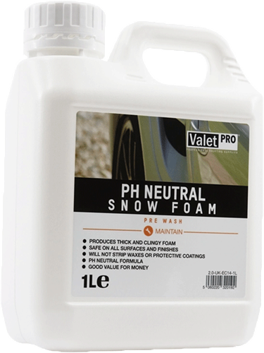ValetPro pH Neutral Snow Foam 1L