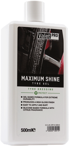 ValetPro Maximum Shine Tyre Gel 500ml