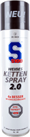 S100 KETTINGSPRAY 2.0 WIT 400ml