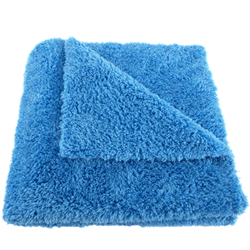 Mike O'Fiber Royal Plush Microfiber Towel Blue