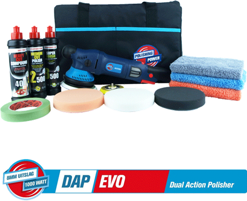 DAP EVO Deluxe Kit - Polijstmachine bundel