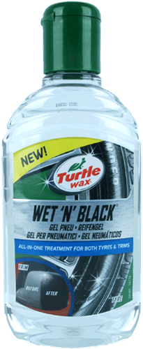 Turtle Wax Wet N Black Tyre & Trim Gel