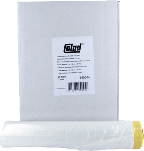 Colad Maskeerfolie/tape 120cm Doos