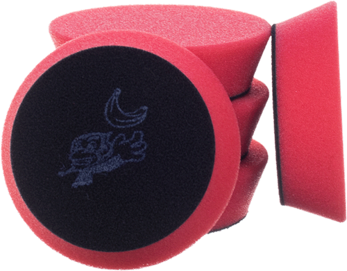Monkey Pad Red Heavy Cut 3" 