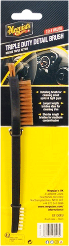 Meguiar's Triple Duty Detail brush