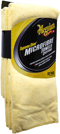 Meguiar's Supreme Shine Microfiber Towel - 6 pack