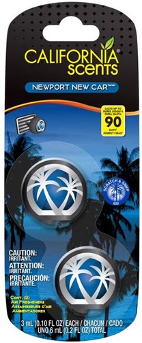 California Scents Mini Diffuser Newport New Car