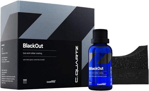 CarPro CQuartz BlackOut Tyre Coating - 50ml