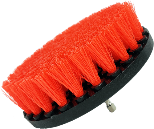 DetailPro Carpet Brush Medium Ø120mm Red