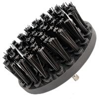 DetailPro Carpet Brush Heavy Ø85mm Black