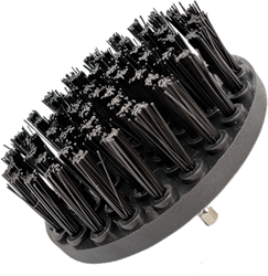 DetailPro Carpet Brush Heavy Ø85mm Black