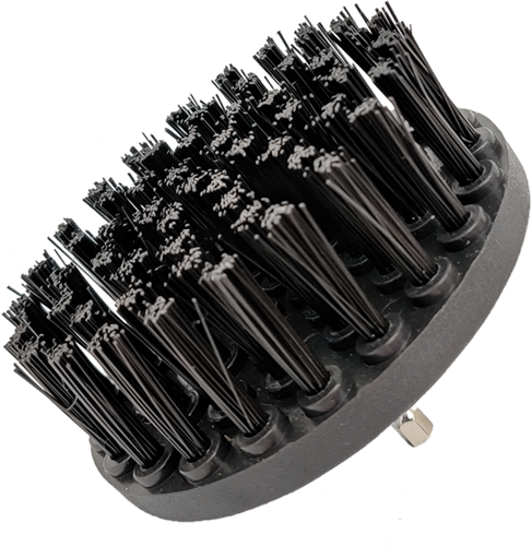 DetailPro Carpet Brush Heavy Ø85mm Black
