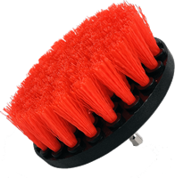 DetailPro Carpet Brush Medium Ø85mm Red