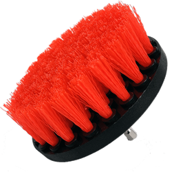 DetailPro Carpet Brush Medium Ø85mm Red