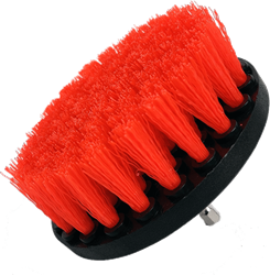 DetailPro Carpet Brush Medium Ø85mm Red