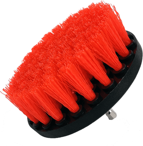 DetailPro Carpet Brush Medium Ø85mm Red