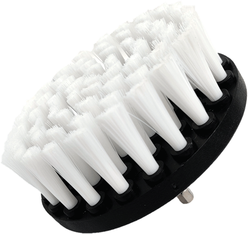 DetailPro Carpet Brush Fine Ø85mm White