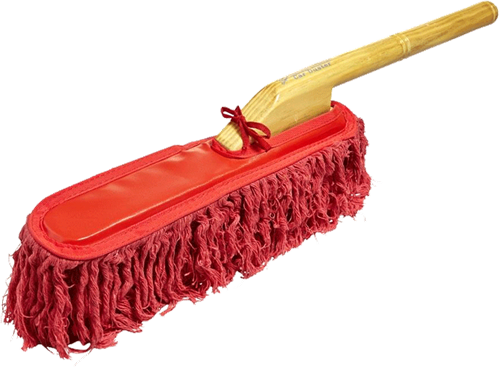 The Original California Car Duster - Wooden Handle