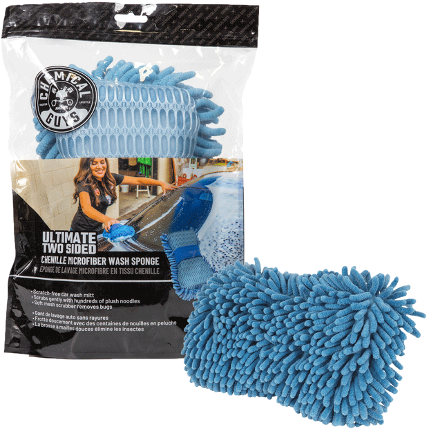 Echt Ga lekker liggen Beoefend Chemical Guys Ultimate Two Sided Chenille Spons Blauw | Waxworld