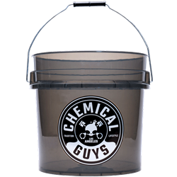 Chemical Guys Clear Bucket - Smoking Black