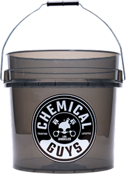 Chemical Guys Clear Bucket - Smoking Black