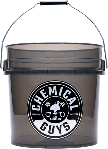 Chemical Guys Clear Bucket - Smoking Black