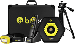 Bigboi IllumR Kit Hand+Head+Flood lights in Alu Case