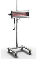 DATOUBOSS Handheld Kortegolf Baking Infrarood Lakdroger 1000W 230V handheld Shortwave Bakoppervlak 300 x 200 mm Mechanische Timing Bakken Infrarood Verf Curing Lamp