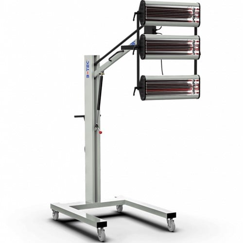 B-Tec IR-X3 Infrarood Lakdroger met 3 cassettes 3060 Watt