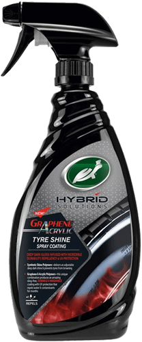 Turtle Wax HS Graphene Acrylic Tyre Shine Spray Coating 680ml